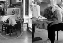 SANAT GALERİSİNİ BASAN POLİSLER HAYATLARININ ŞOKUNU YAŞADI